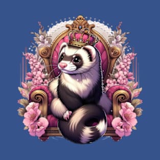 Ferret, King of all I see T-Shirt