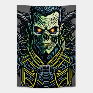 Cyborg Heads S02 D39 Tapestry