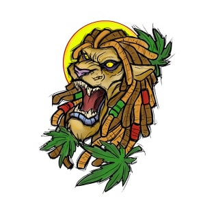 Rasta lion T-Shirt