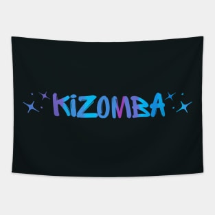 Blue Kizomba Tapestry