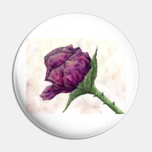 Violet rose Pin