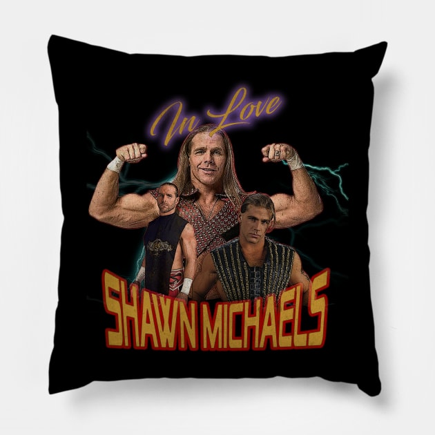 Fan Art Shaun Michaels Pillow by Hat_ers