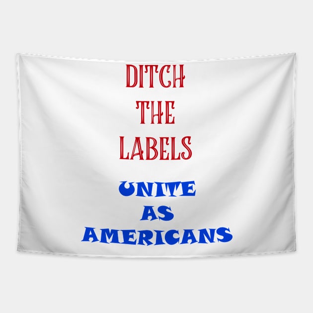 DITCH THE LABELS Tapestry by DesigningJudy