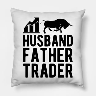 Husband Father Trader Pillow