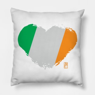 I love my country. I love Ireland. I am a patriot. In my heart, there is always the flag of Ireland. Pillow