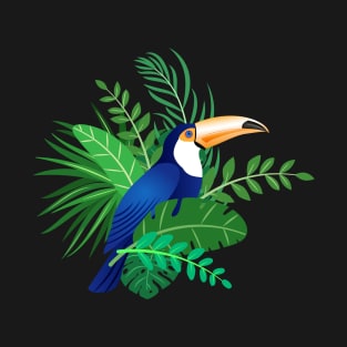 tropical bird t shirt T-Shirt