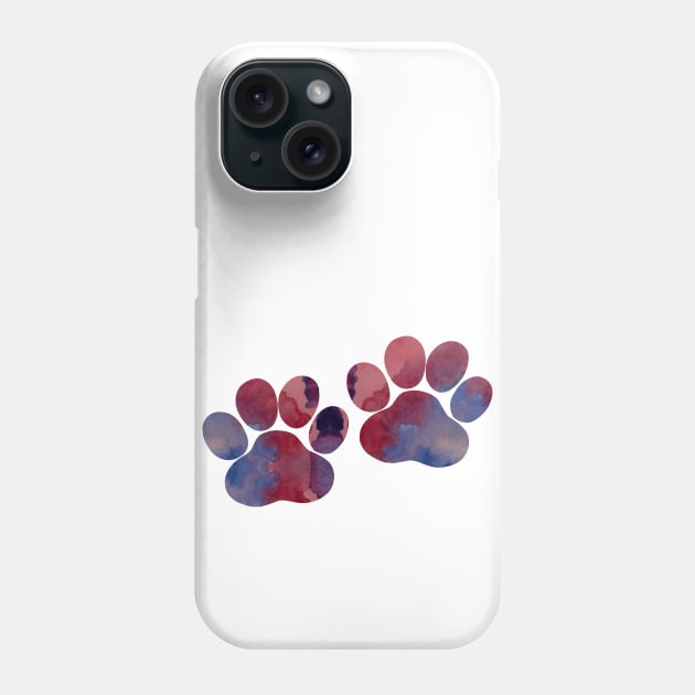 Dog paws Phone Case by TheJollyMarten