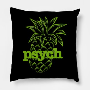 Psych Pineapple Sherpa Pillow