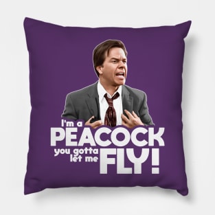 I'm a Peacock You Gotta Let Me Fly Pillow