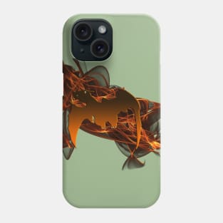 Dragon From The Ashes on Leaf Green Phone Case