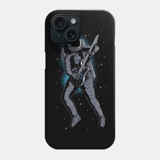 Guitar Solo - Astronaut Musician Phone Case