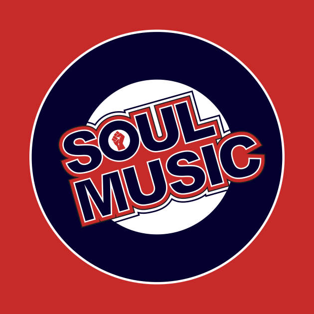 Soul Music (2 colour) by modernistdesign
