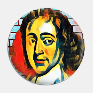 Baruch Spinoza Abstract Portrait | Baruch Spinoza Artwork 3 Pin