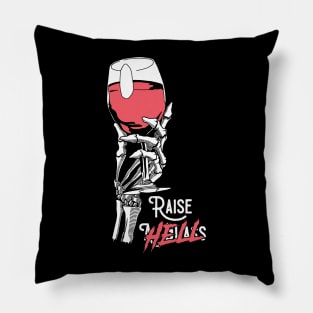 Raise a glass Pillow