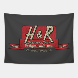 Hussmann & Roper Freight Lines 1927 Tapestry