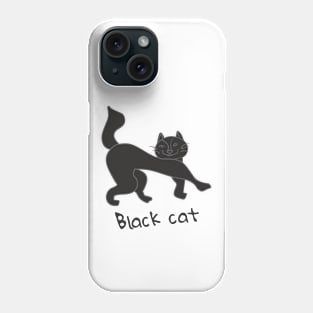 Black CAT Phone Case