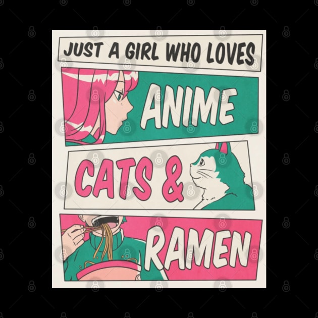 Just a girl who loves Anime, Cats and Ramen by Digital-Zoo