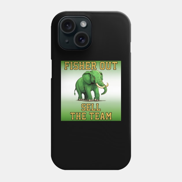 John Fisher Out Sell The Team Oakland Athletics Phone Case by Dysfunctional Tee Shop