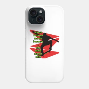 Skateboarder Phone Case