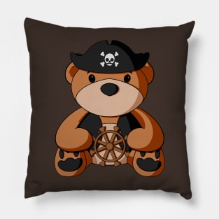 Pirate Teddy Bear Pillow