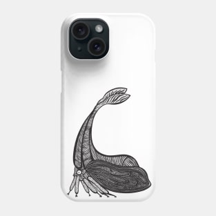 Y-Horned Treehopper Ink Art - cool insect design - light colors Phone Case