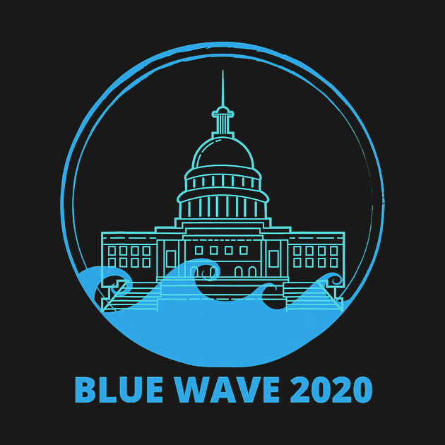 Blue Wave 2020 Election Democrat Anti Trump Vote by SevenAM