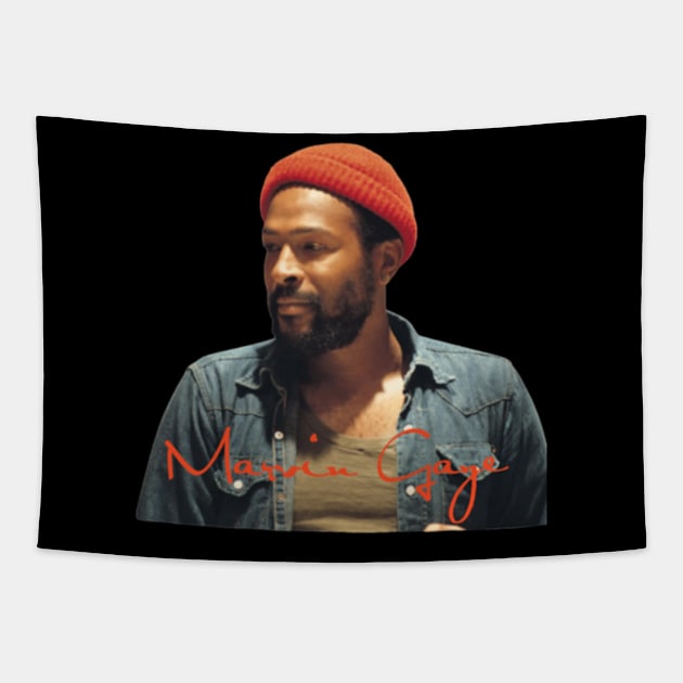 Marvin Gaye Iconic Influence Tapestry by Beetle Golf