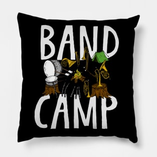 Band Camp - Camping Instruments Pillow