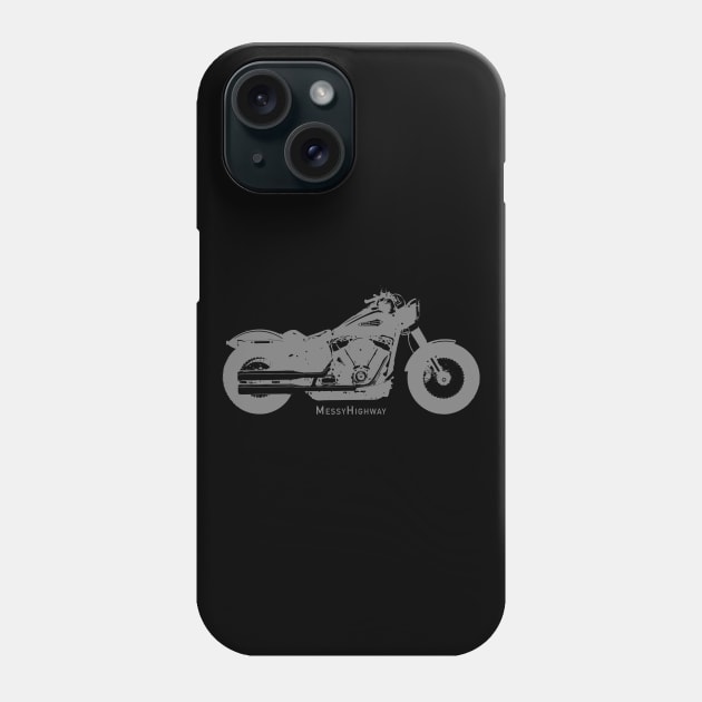 Harley Softail Slim 18, shadow Phone Case by MessyHighway