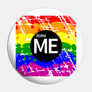 Rainbow Freedom Flag Pin