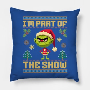 Ugly Christmas Sweater I Pillow