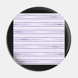 Chevron Purple Zigzag Pin