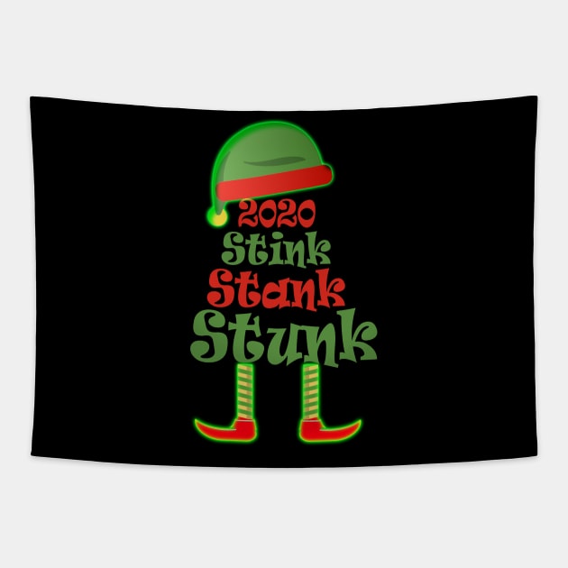 2020 Stink Stank Stunk funny meme Tapestry by ZenCloak