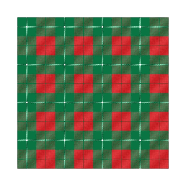 Christmas red and green plaid pattern by Inspired-DS