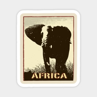 Africa Elephant Magnet