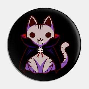 Vampire cat Pin