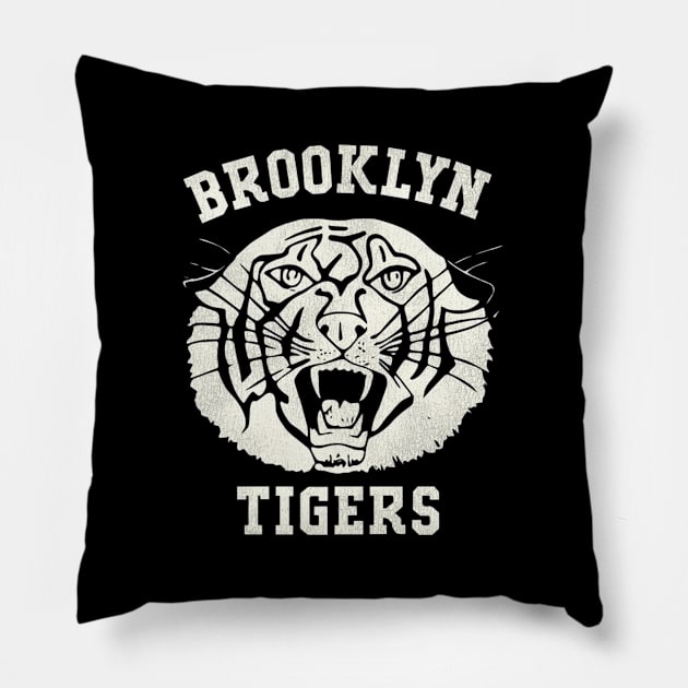 Brooklyn Tigers Football Team Pillow by HypeRamen