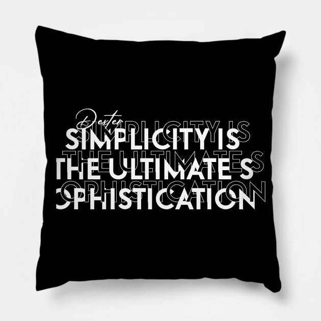 Quote ultimate Pillow by Dexter