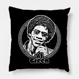 Al Green // Retro 70s Style Fan Design Pillow