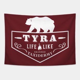 Tyra (light) Paladins Champion Logo Tapestry