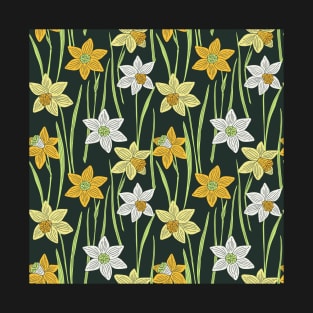 Daffodils pattern T-Shirt