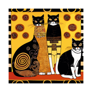 Los Gatos de Klimt- serie 03 T-Shirt