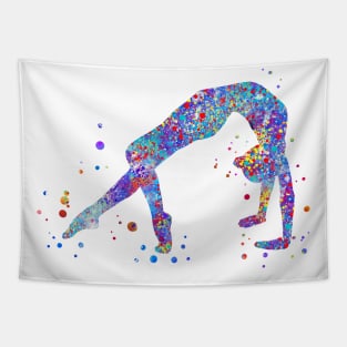 Gymnastics girl Tapestry