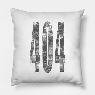 "ERROR 404" Pillow