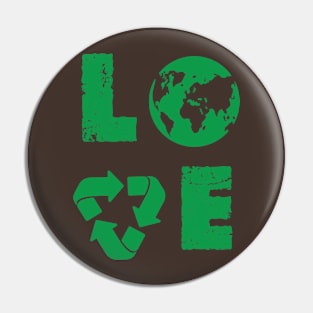 happy funny  earth day 2024 gift april 22 Cute Teacher  Lover Rainbow Pin