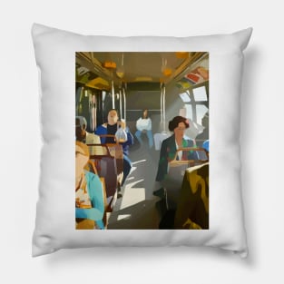 Inside The Train Pillow