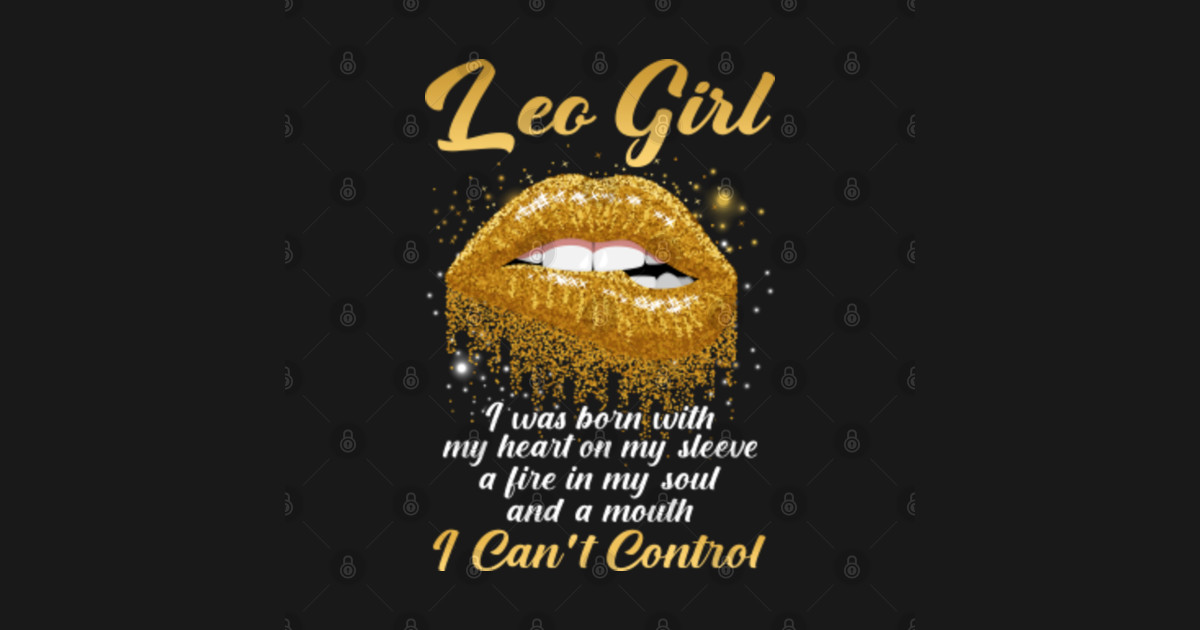 Leo Zodiac, Leo Girl Gift, Leo Birthday Gift, Leo Girl I Can_t Control
