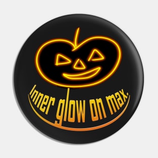 Halloween Pumpkin Inner Glow on Max Pin