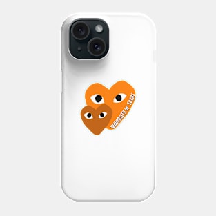 utexs hearts Phone Case