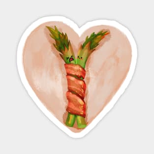 True love is in bacon Magnet